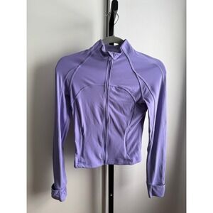 Lululemon Cropped Define Jacket *Nulu – Size 4 – Dark Lavender